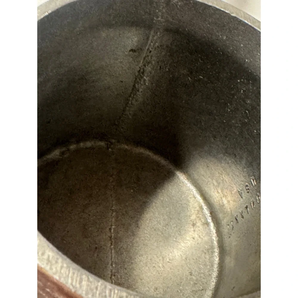 Vintage Pewter Mini Tankard Mugs‎ Set of 3 USA Metal Shot Cups Barware